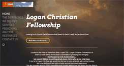 Desktop Screenshot of loganchristianfellowship.com